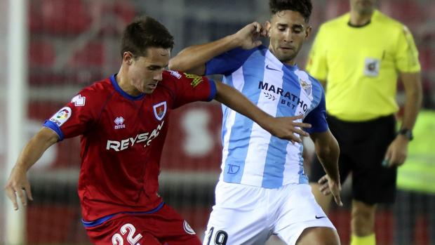 El Numancia deja k.o. al Málaga en el tiempo añadido