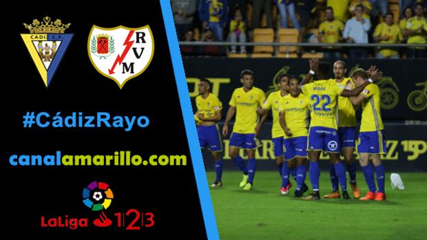 Directo Cádiz CF vs Rayo Vallecano