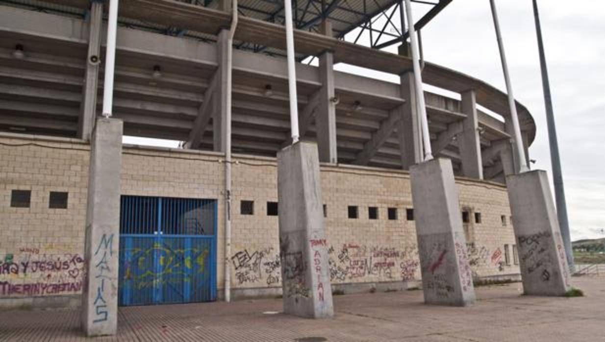 Aledaños del estadio Nuevo Vívero de Badajoz