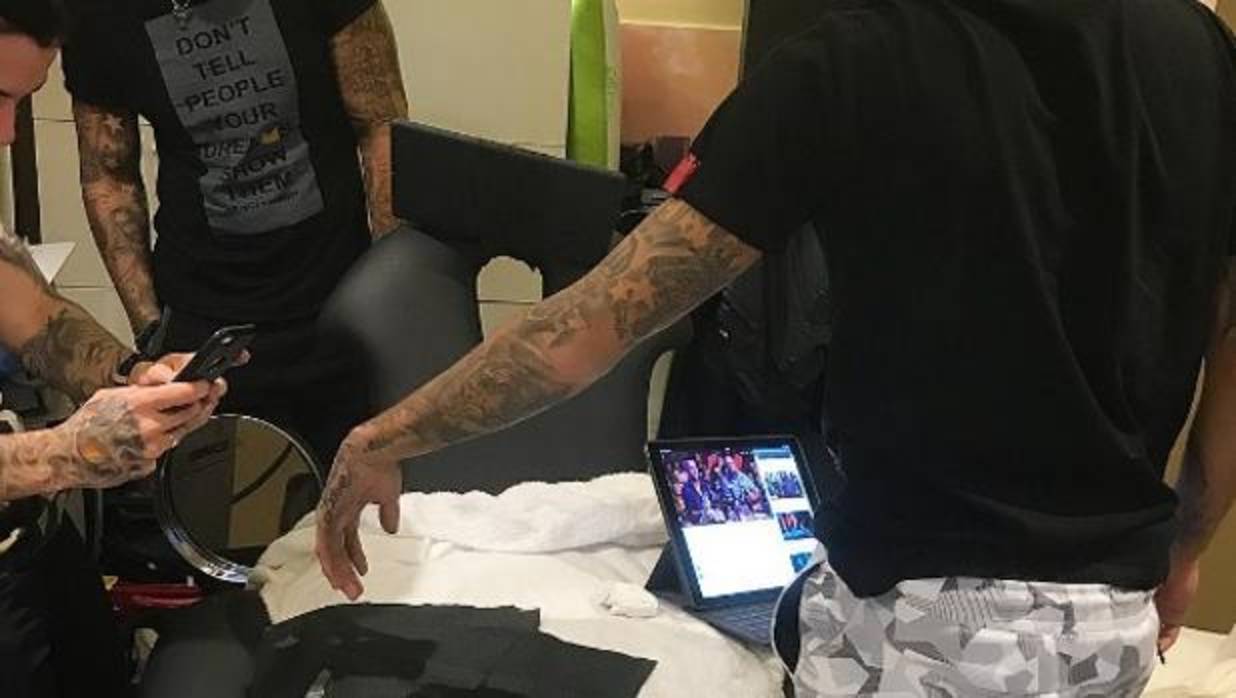 El feroz tatuaje de Neymar