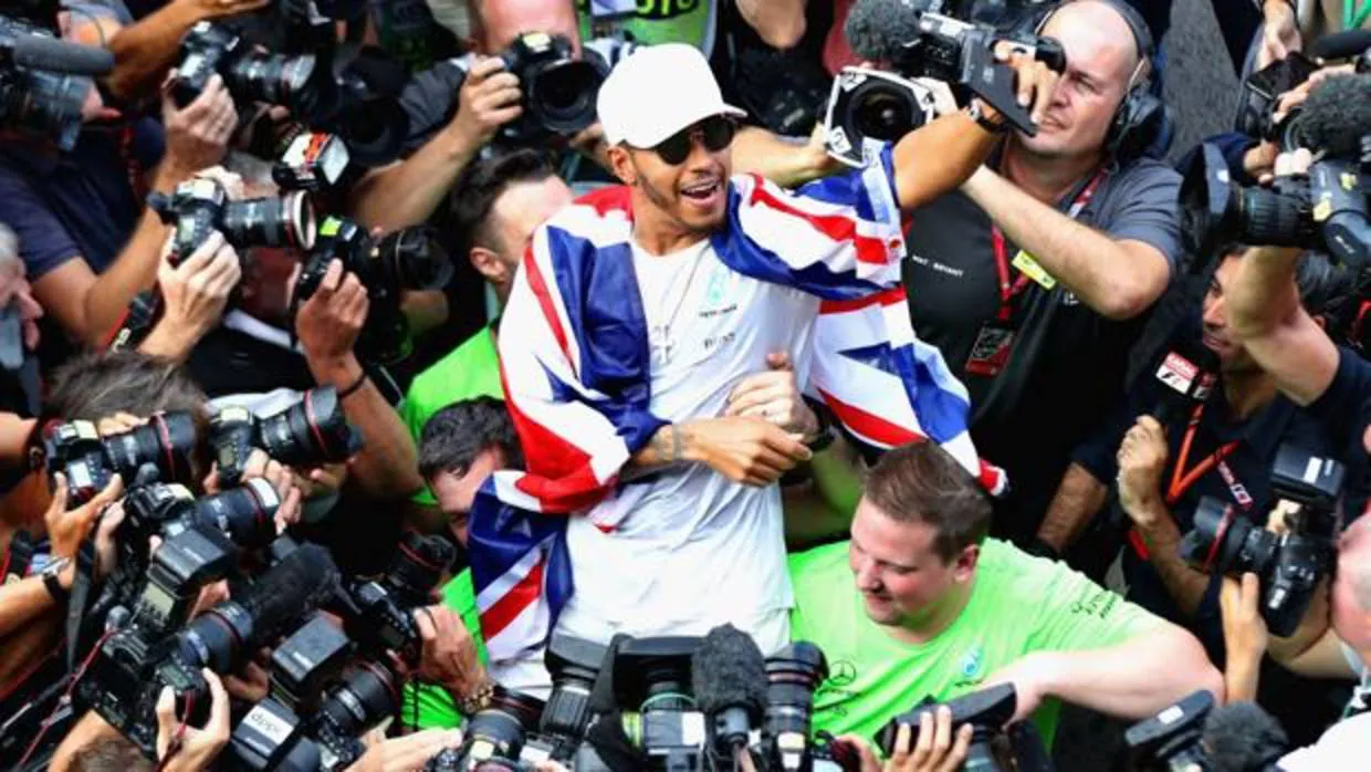 Hamilton, tras proclamarse una vez más campeón del mundo de F1