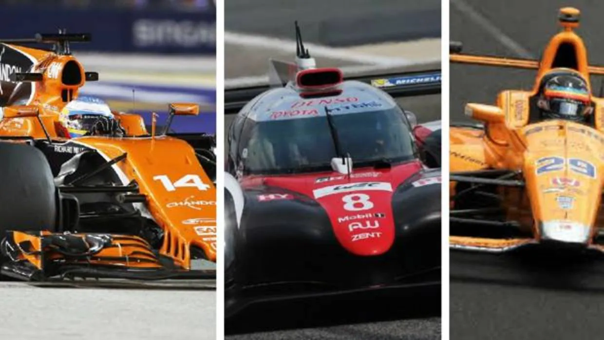 Las diferencias entre los tres coches de Fernando Alonso