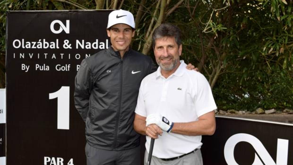 Nadal y Olazábal, dos maestros del deporte unidos por el golf
