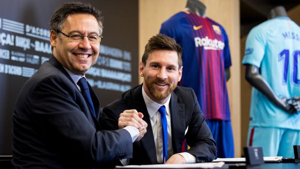 Las filigranas de Bartomeu para convencer a Messi