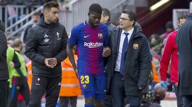 Umtiti, baja confirmada para el clásico
