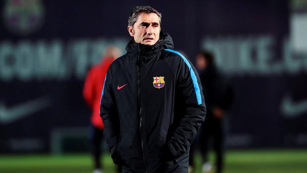 Valverde descarta a Dembélé para el clásico