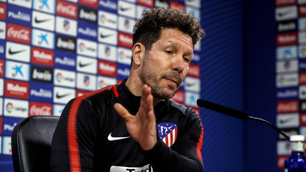 Simeone: «Me agarro a lo que veo, confío y creo en Griezmann»