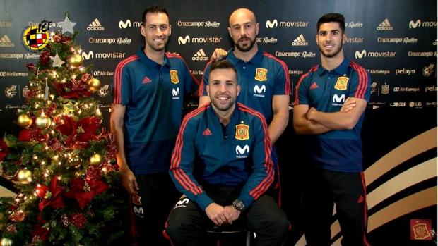 El mensaje navideño de la selección: «A por la segunda estrella»