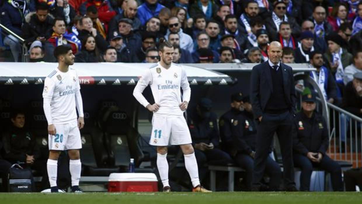 El Real Madrid jugó bien al fútbol cuando Zidane introdujo a Bale y Asensio, pero ya era muy tarde