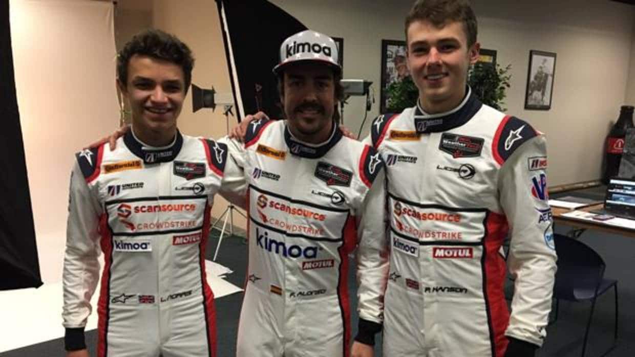 Alonso ya compite en Daytona