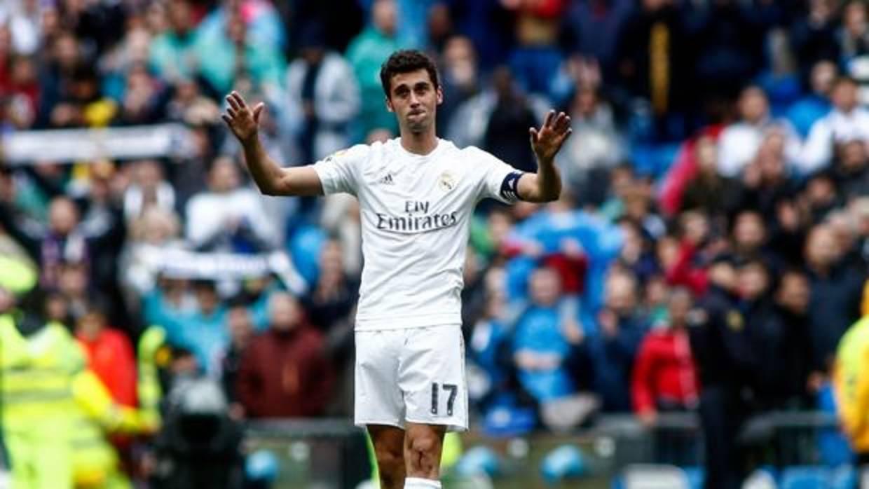 Arbeloa durante su etapa en el Real Madrid.