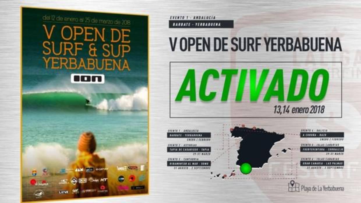 El ION Open Yerbabuenaabre el calendario de la Liga de Surfing