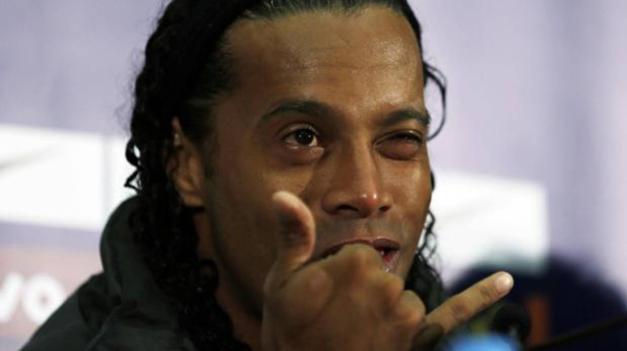 Ronaldinho, en una foto de archivo de 2014