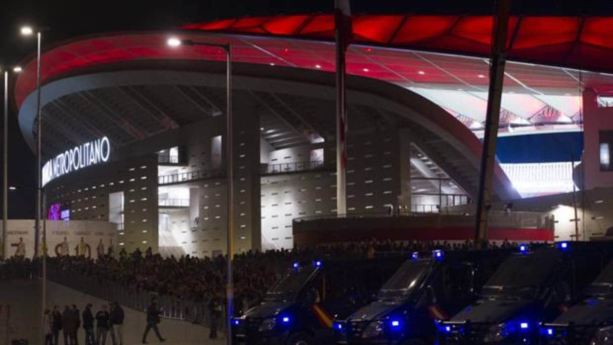Una vista del Wanda Metropolitano