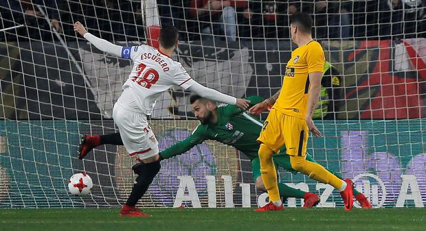 El Atlético se desploma en la Copa