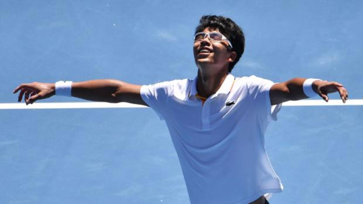 Hyeon Chung, tras su victoria ante Sandgren