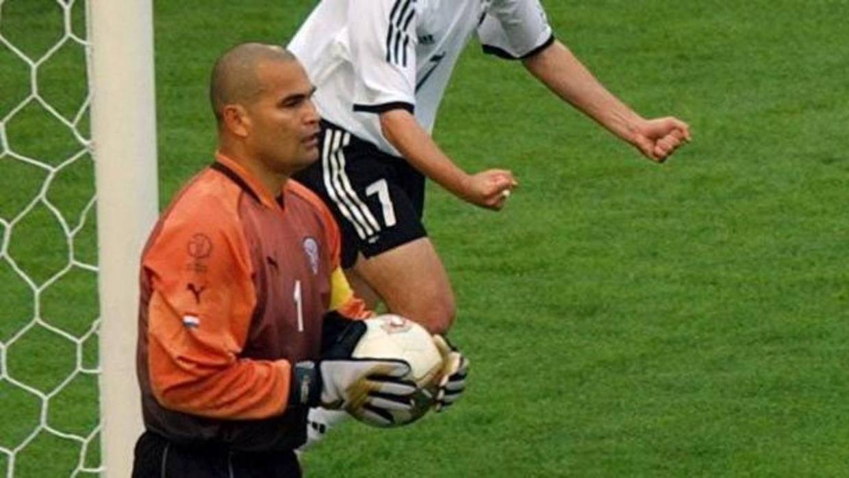 Chilavert durante el Mundial del año 2002