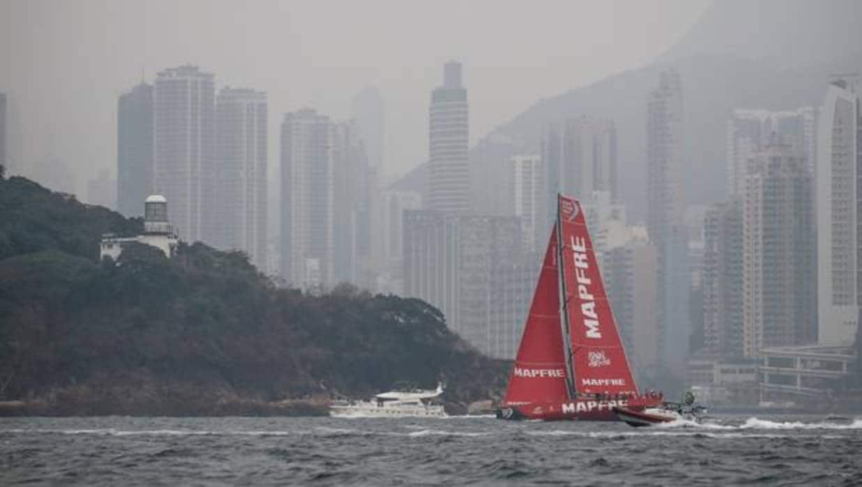 «Mapfre» despierta de su corto letargo y gana la segunda costera de Hong Kong