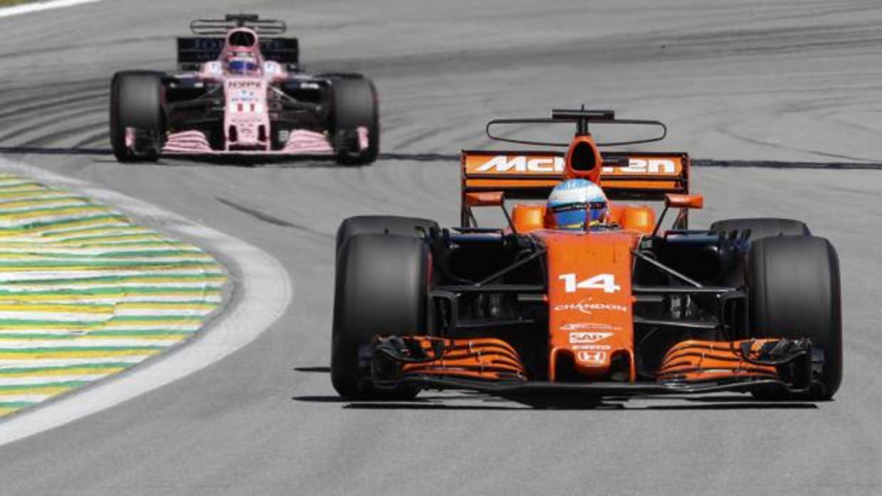 McLaren, parada en Navarra