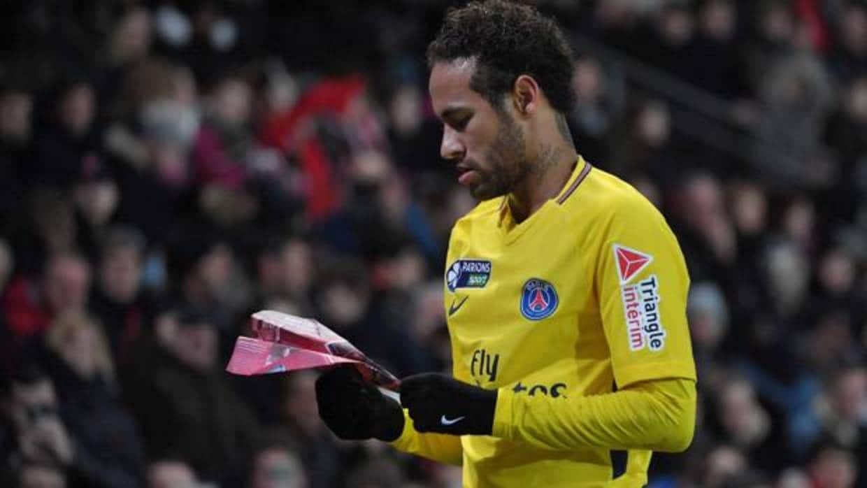El feo gesto de Neymar que indigna a Francia