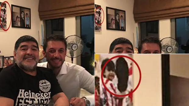 Maradona borra a Agüero de su vida quitándole de sus fotos