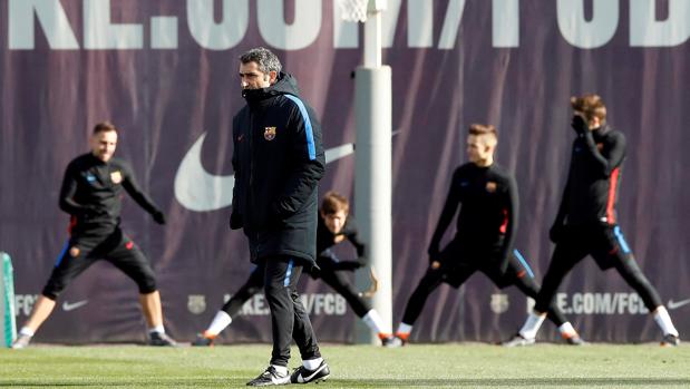 Valverde sale en defensa de Sergi Roberto