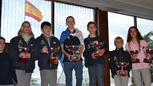 Javier Ojeda, campeón de la Copa de Canarias de Optimist