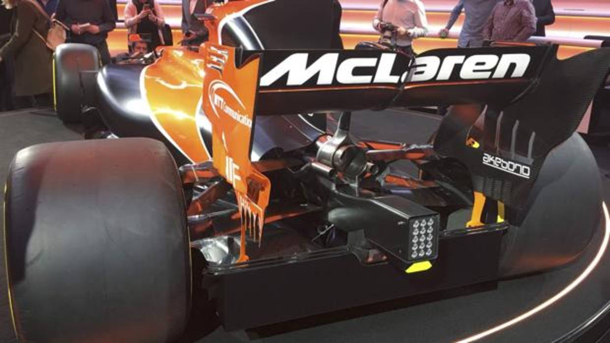Así suena el motor Renault del McLaren