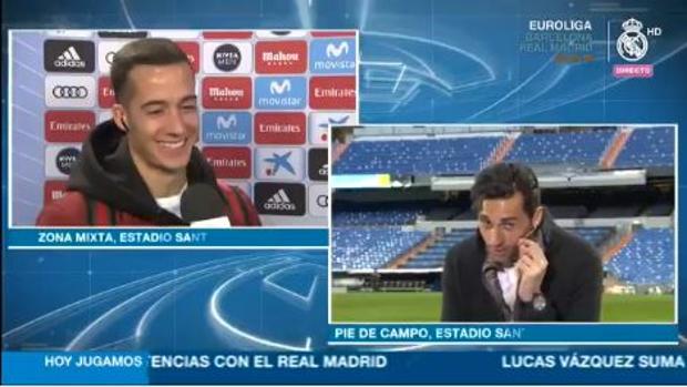 El hilarante diálogo entre Lucas Vázquez y Arbeloa