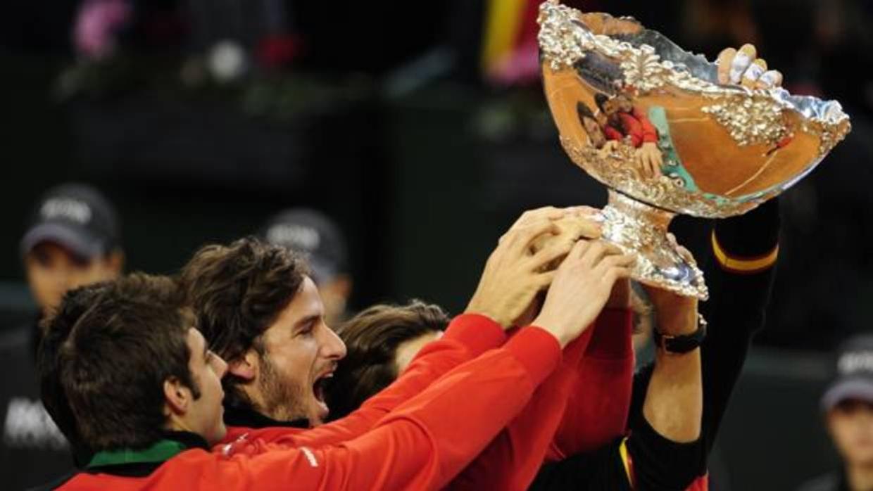 España celebra la última Davis que conquistó, en 2012