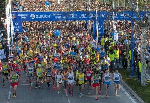 El Zurich Maratón de Sevilla 2018 con récord de participación