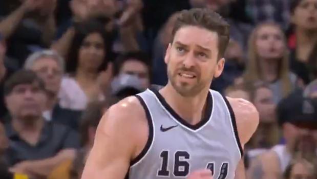 Pau Gasol coquetea con el triple-doble