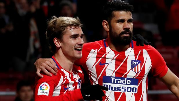 Griezmann y Costa, sociedad letal para asaltar el Camp Nou