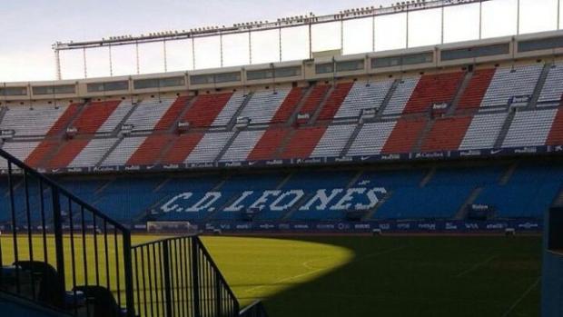 El Vicente Calderón «se convierte» en la casa del C.D. Leonés
