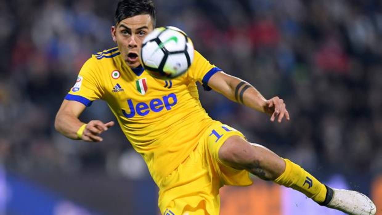 Paulo Dybala, en un partido con la Juventus