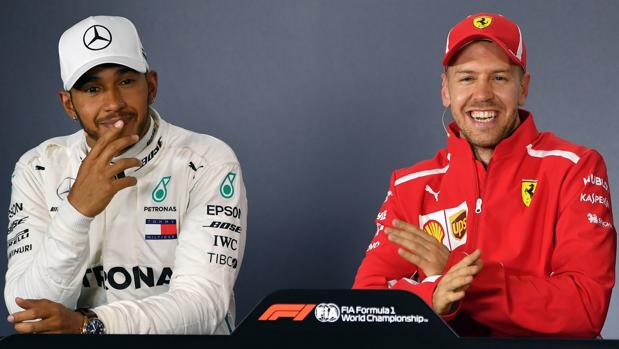 Sebastian Vettel zanjó la polémica con una elegante respuesta a Lewis Hamilton