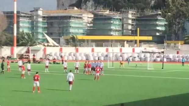 Un afortunado gol da a Gibraltar una victoria histórica