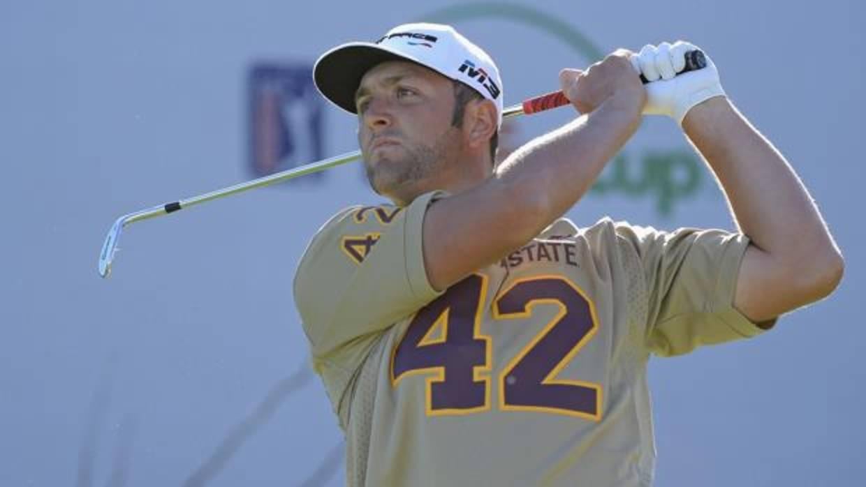 Jon Rahm durante el Open de Phoenix