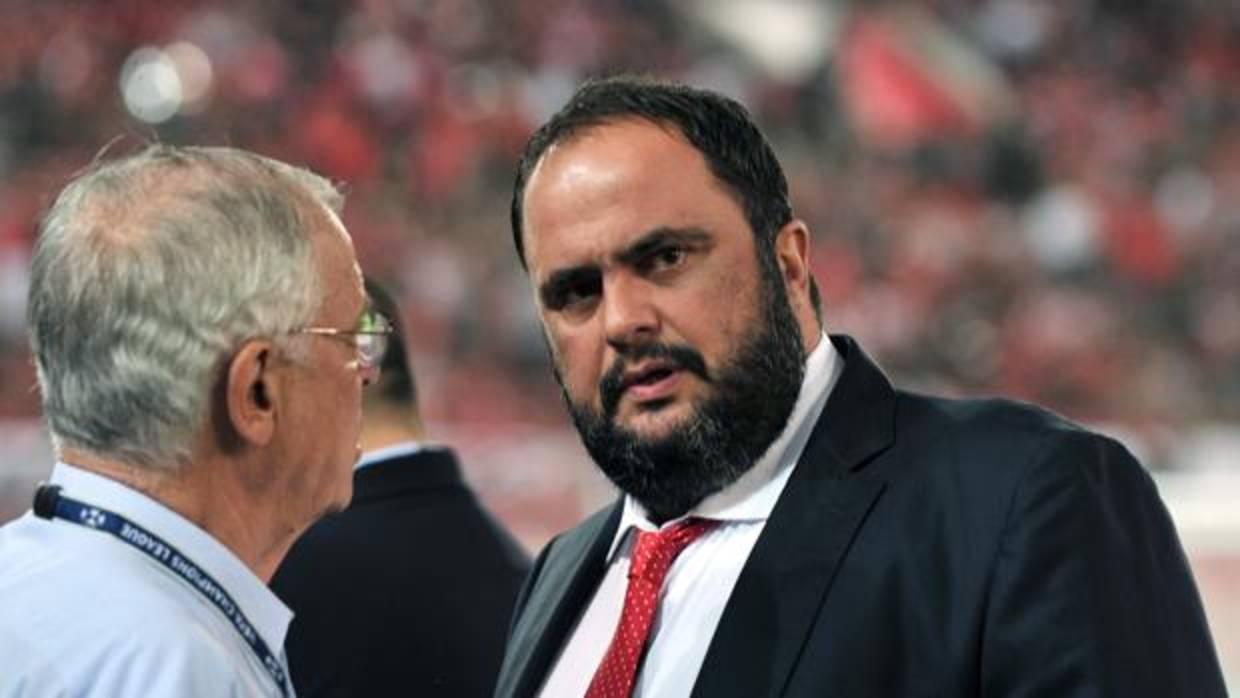 Evangelos Marinakis, presidente del Olympiacos