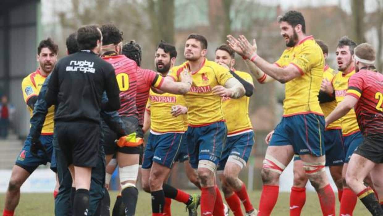 World Rugby aboga por la repetición del Bélgica-España