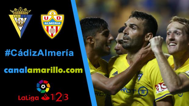 Directo Cádiz CF vs UD Almería
