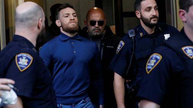 Conor McGregor queda en libertad con cargos tras pagar una fianza de 50.000 dólares
