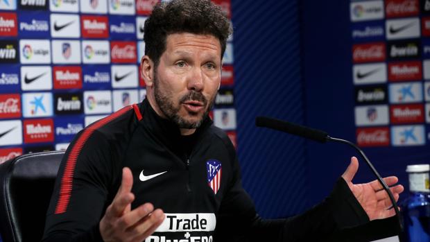Simeone: «El Madrid tiene la mejor plantilla del mundo, pero en la Liga estamos siendo mejores»