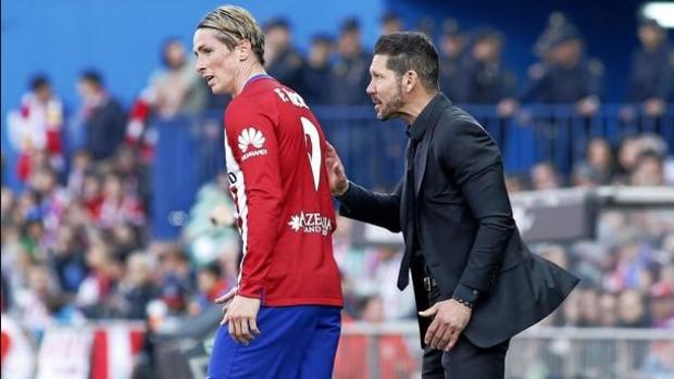 Fernando Torres no encontró la continuidad con Simeone