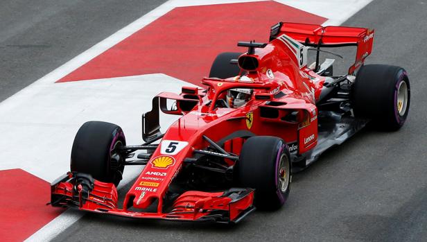 Vettel, pole en Bakú