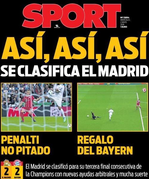 La prensa elogia la gesta del Real Madrid