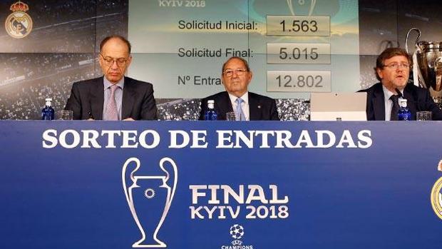 Las solicitudes con número entre el 1.563 y el 5.015 tendrán entradas para la final de la Champions en Kiev