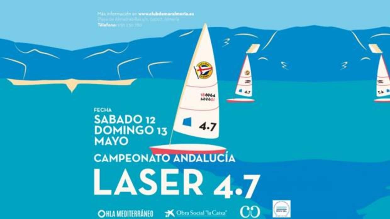 El CN El Trocadero acoge el campeonato de Andalucía de Windsurfing y Almería el de Láser 4.7