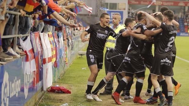 El ascenso del Huesca, otro novato en Primera