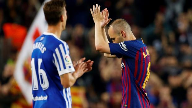 Iniesta culmina su largo adiós